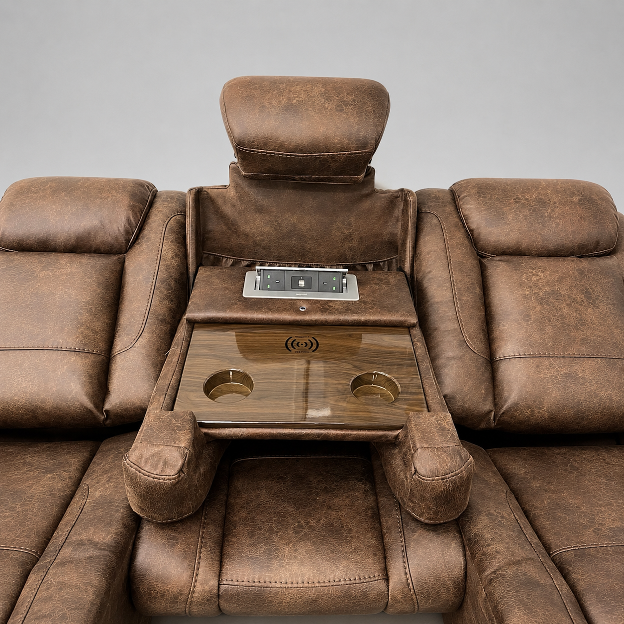 Jupiter, 3 Seater Sofa, Brown