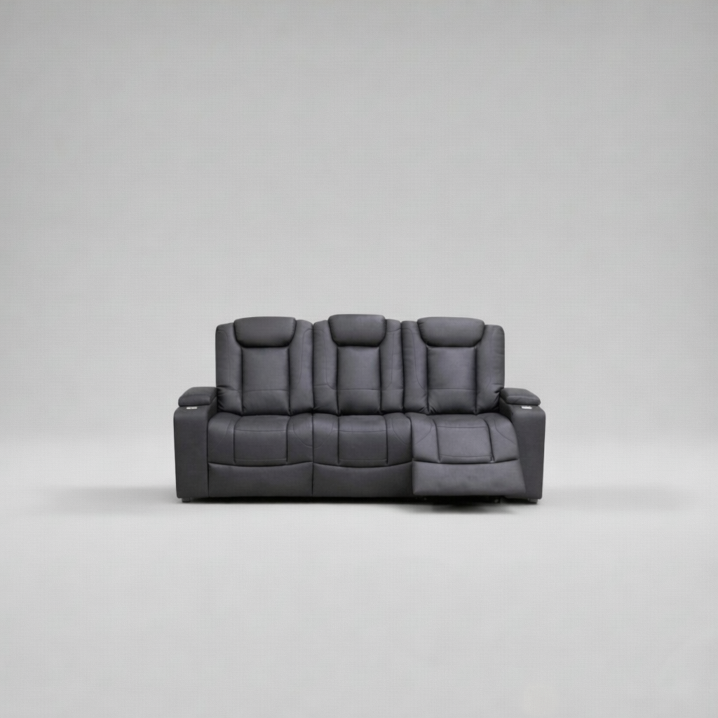 Jupiter, 3 Seater Sofa, Grey