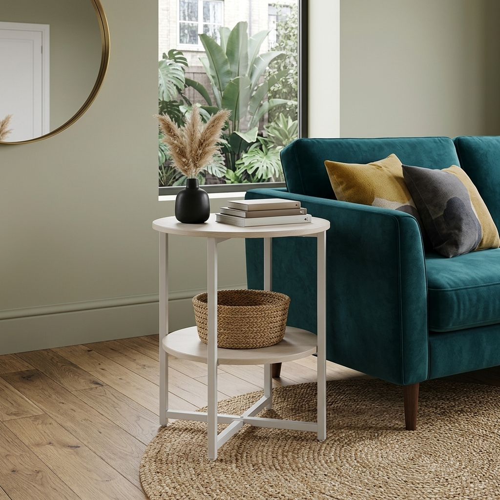 White Side Table