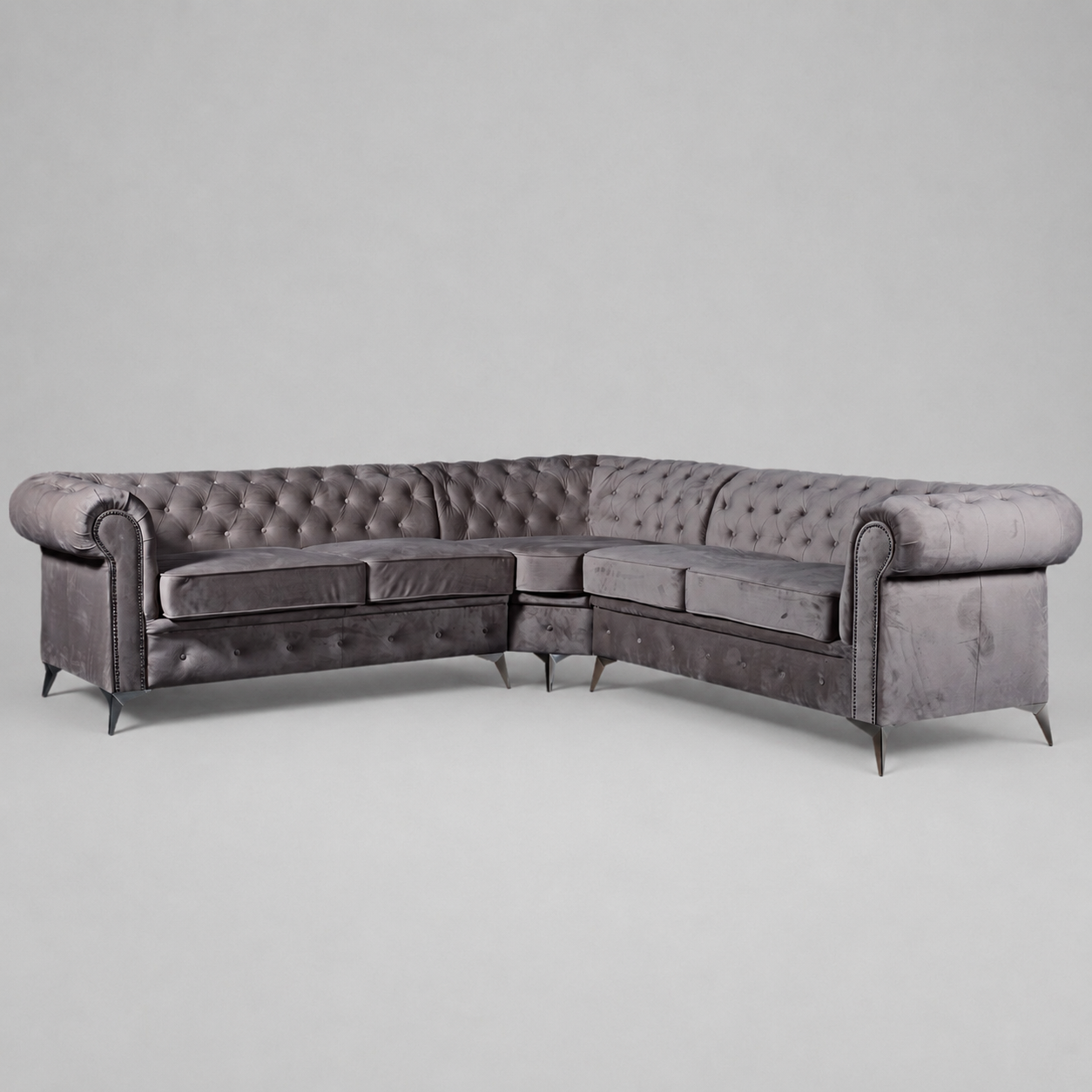 Roma Chesterfield, Corner, Anthracite