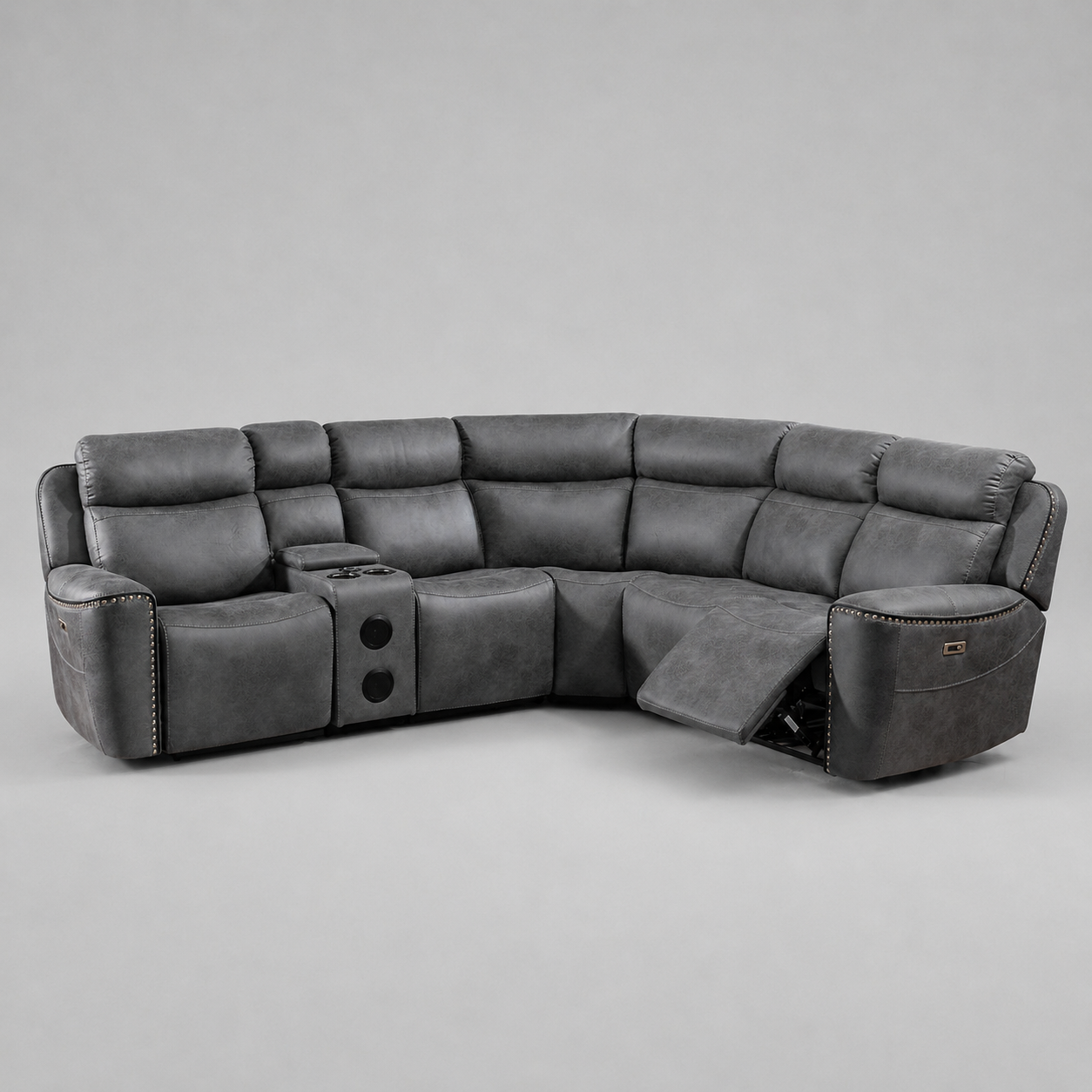 Techtronic (Tech Console), Corner Sofa, Grey