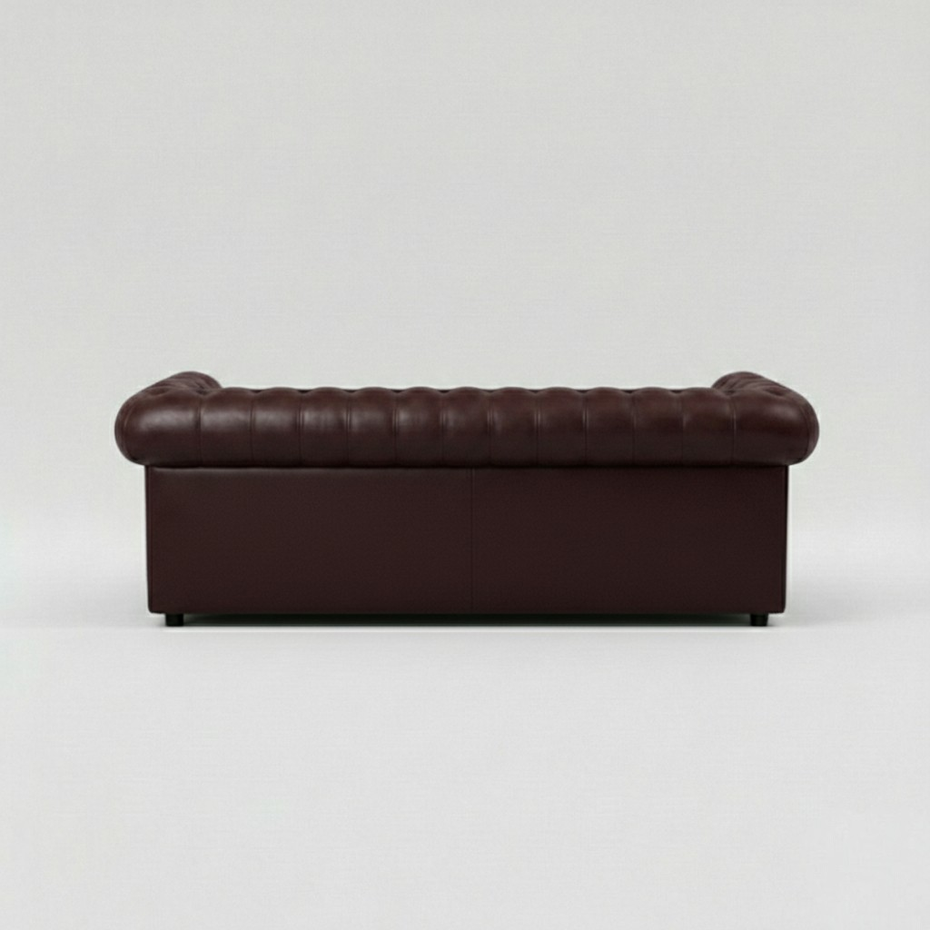 Chesterfield, 3 Seater, Antique Brown