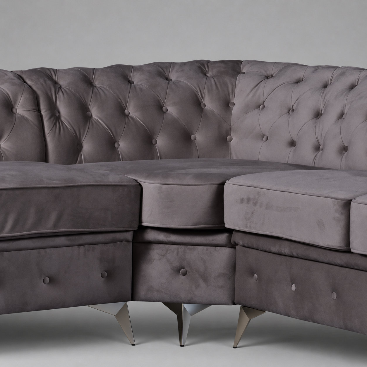 Roma Chesterfield, Corner, Anthracite