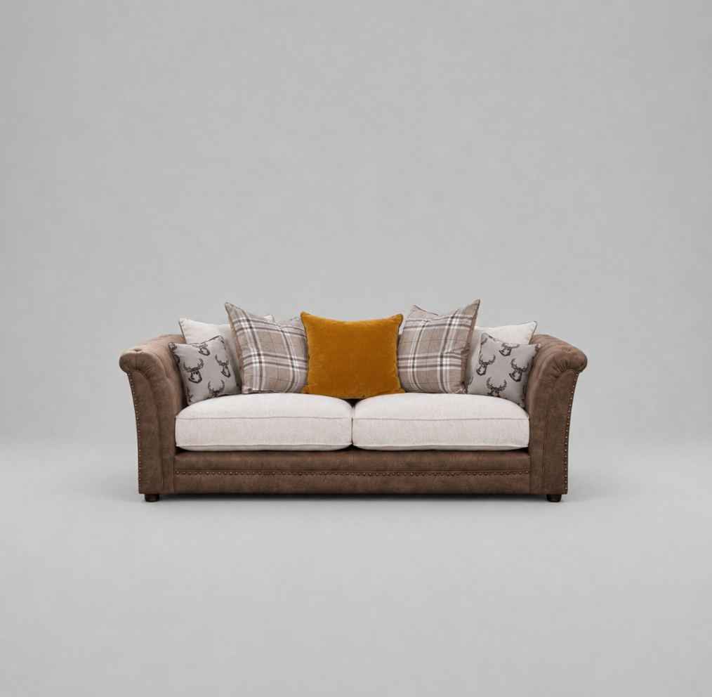 Bella, 3 Seater, Mink