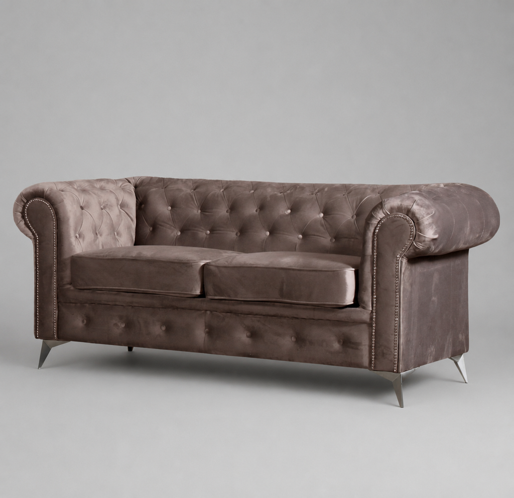 Roma Chesterfield, 3 + 2 Seater Combo, Taupe