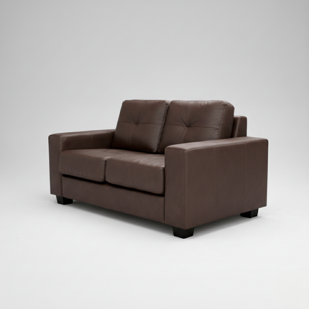 Jerry, 2 Seater, Dark Brown