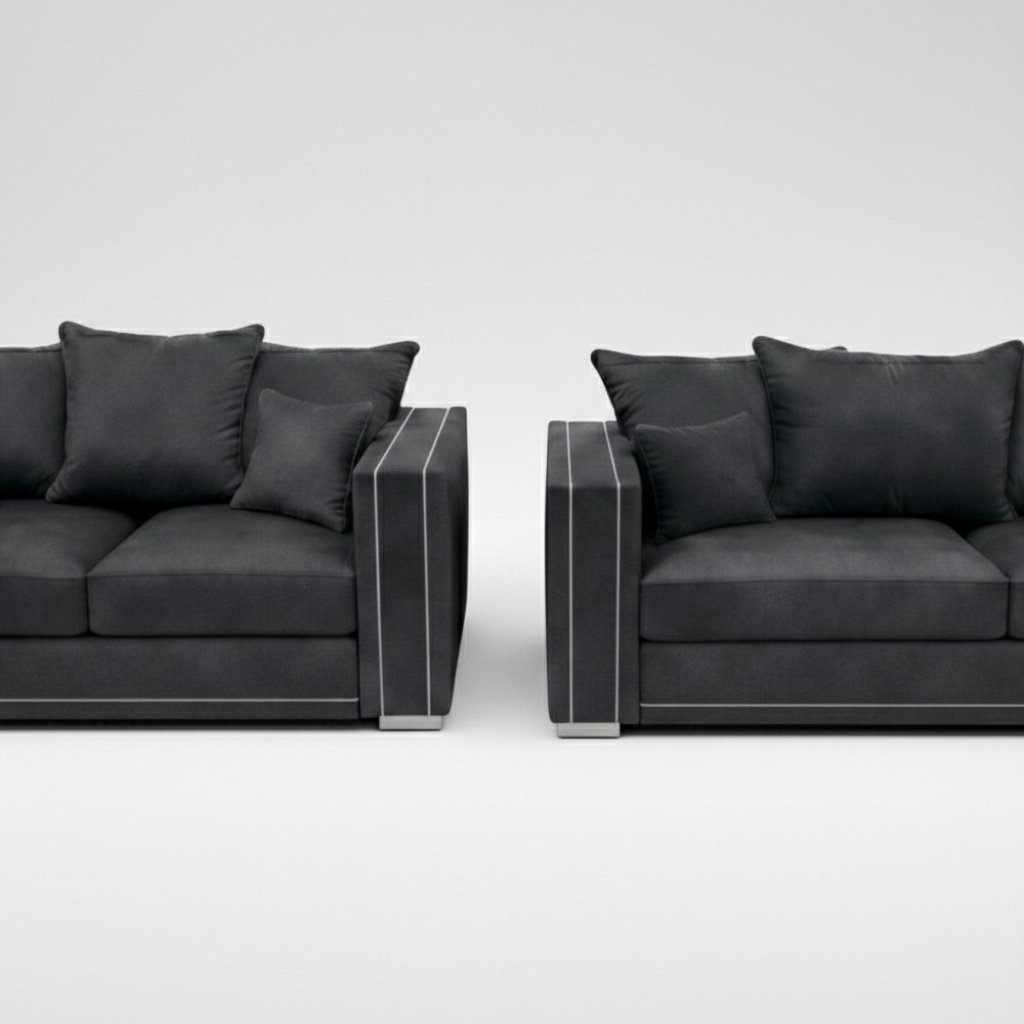 Bentley, 3+2, Dark Charcoal Grey