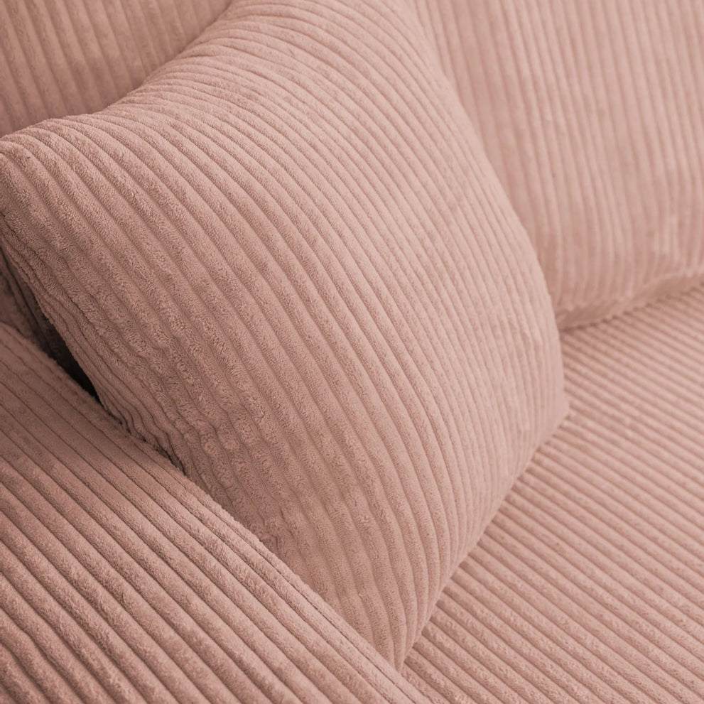 Yasmine L Shaped Sofabeds, Pink