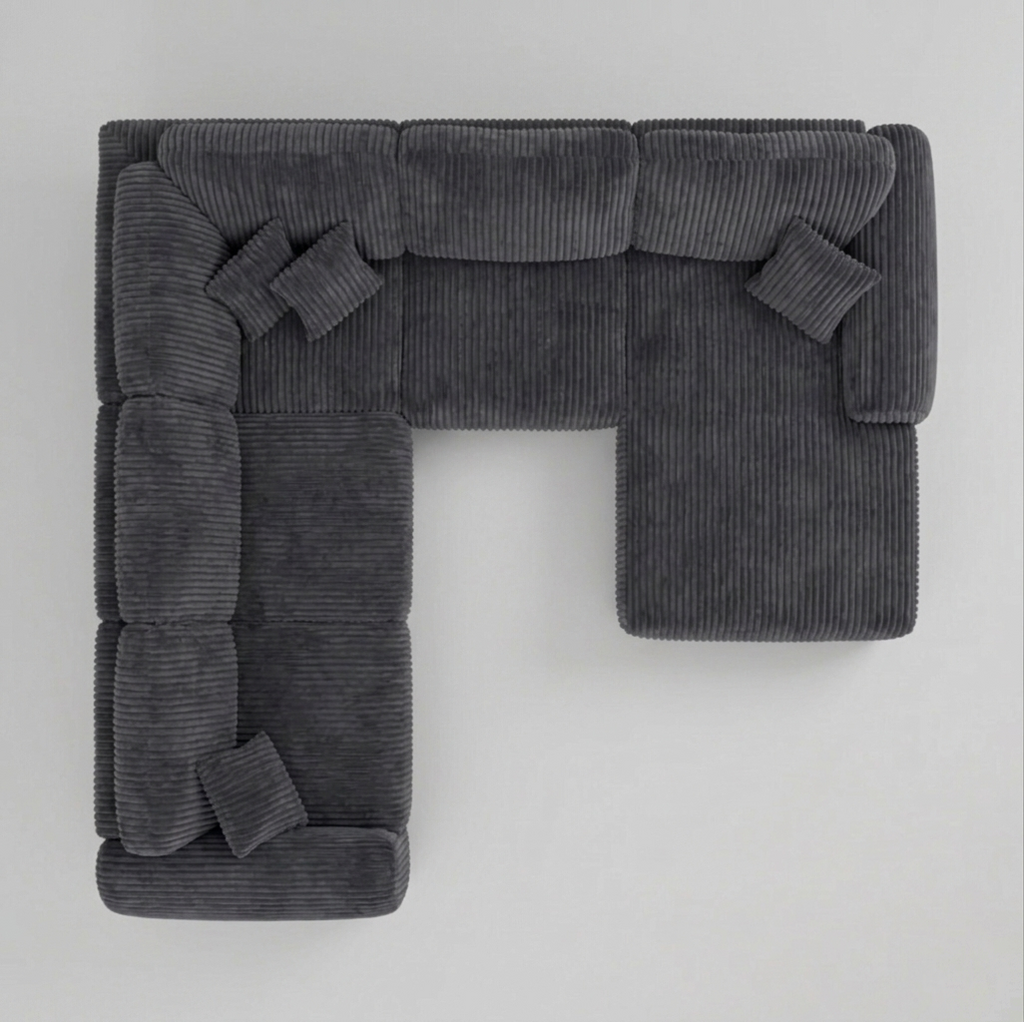 Vinci, U Corner, Dark Grey