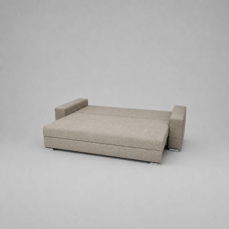 Rita Sofabeds, 3 Seater, Beige
