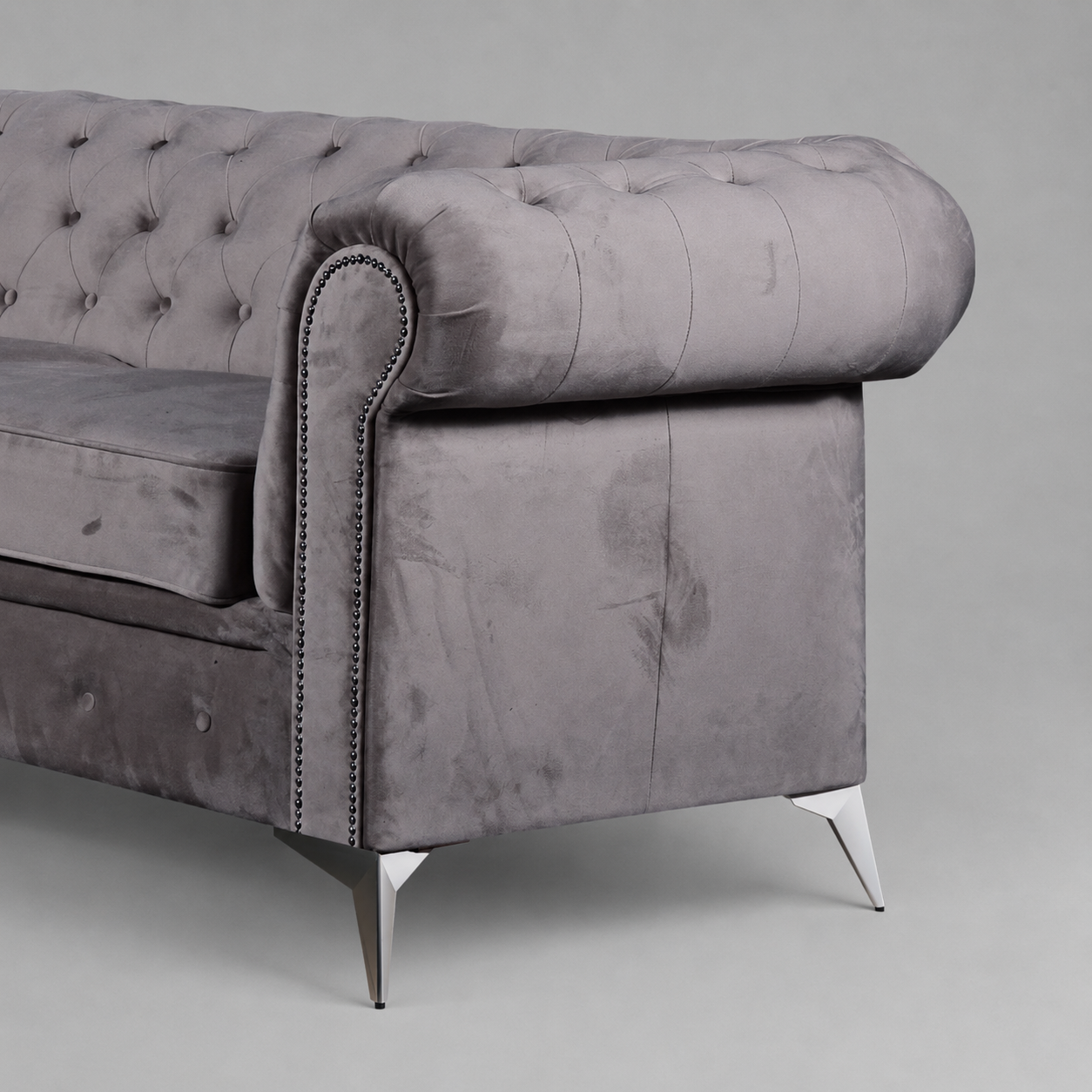 Roma Chesterfield, 3 + 2 Seater Combo, Anthracite