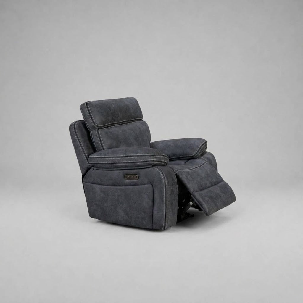 Techno, 1 Seater Sofa, Grey