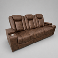 Jupiter, 3 Seater Sofa, Brown