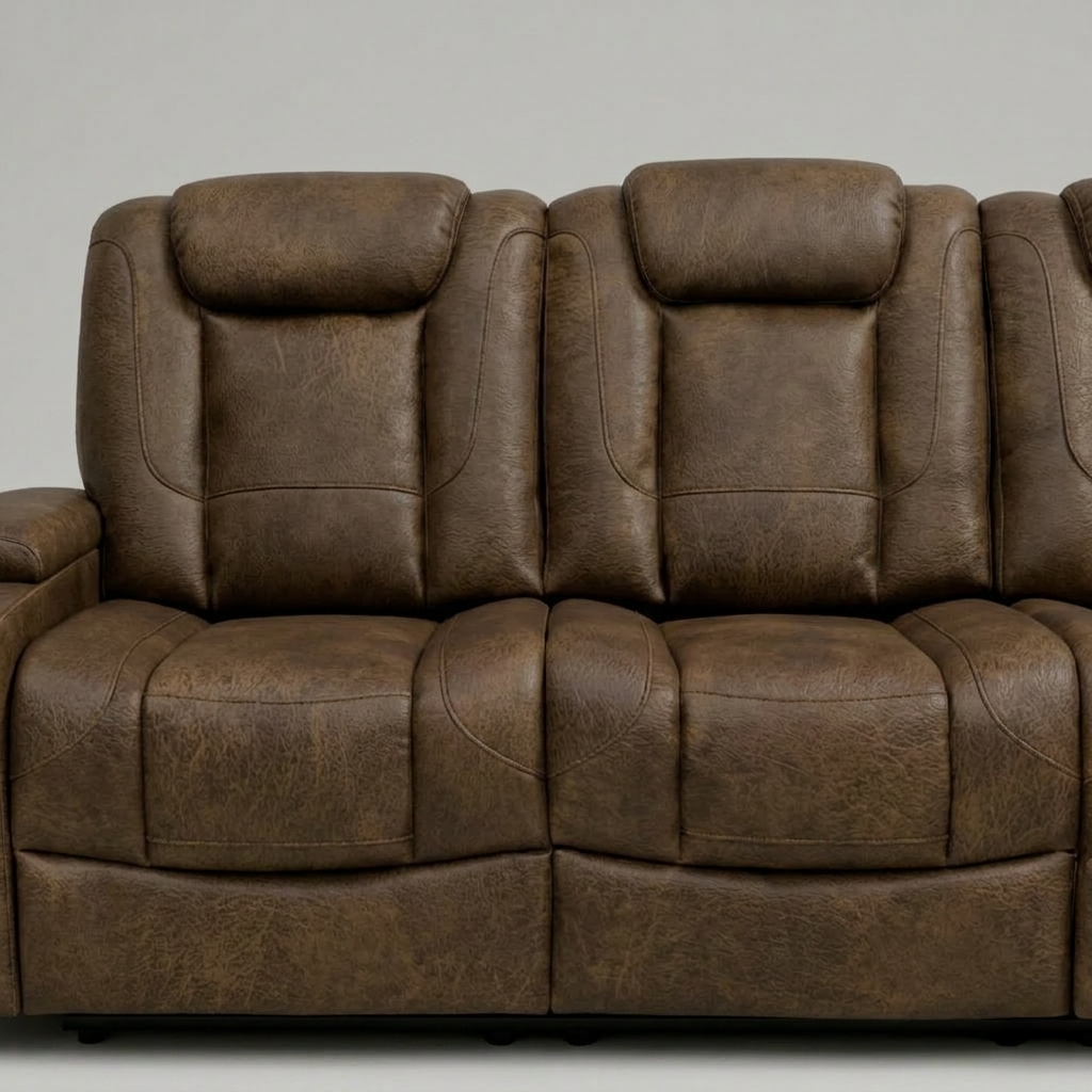 Jupiter, 3 Seater Sofa, Brown