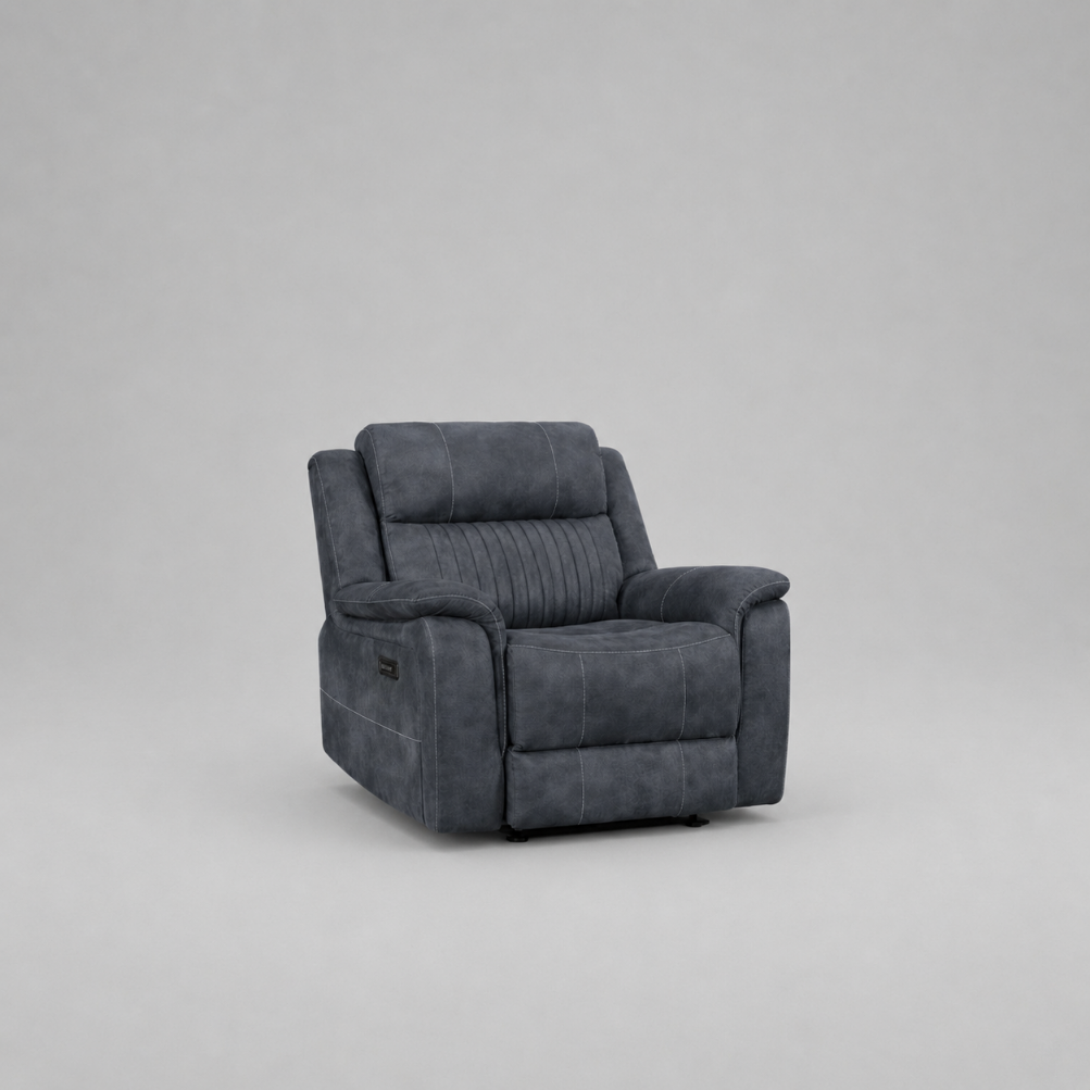 Cassa, 1 Seater Sofa, Grey