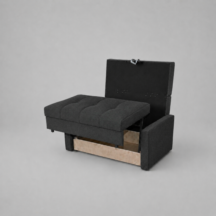 Viva Sofabeds, 2 Seater, Dark Grey