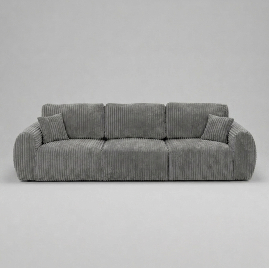 Vinci, 3 seater, Grey