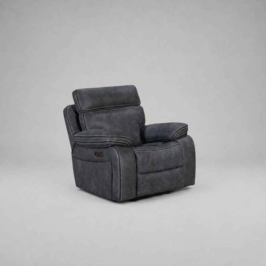 Techno, 1 Seater Sofa, Grey