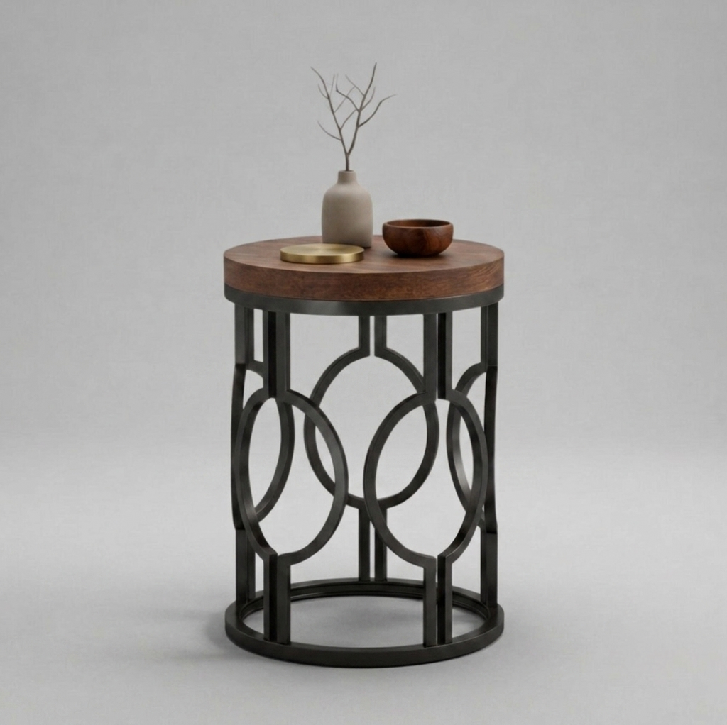 Wooden side table