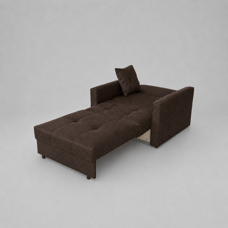 Viva Sofabeds, 1 Seater, Brown