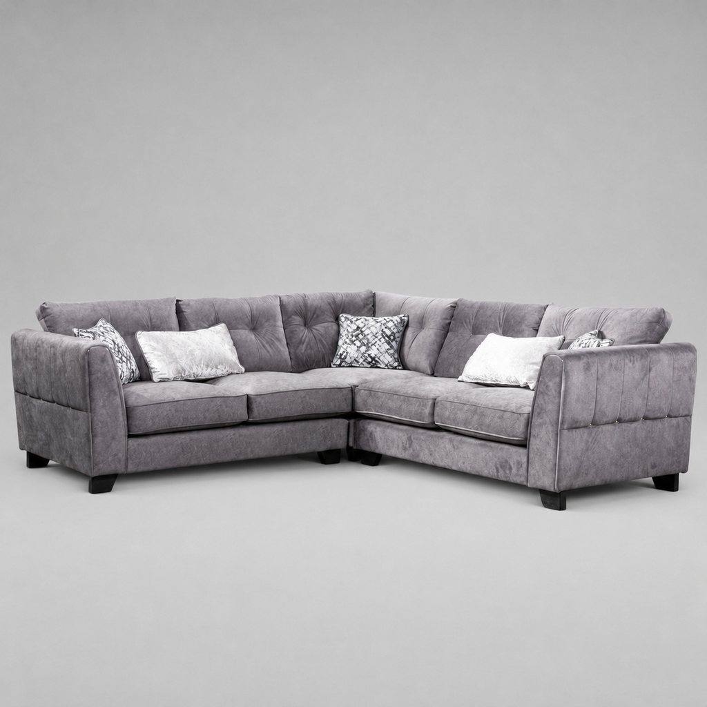 Ariane Corner Sofa - Grey