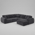 Vinci, U Corner, Dark Grey