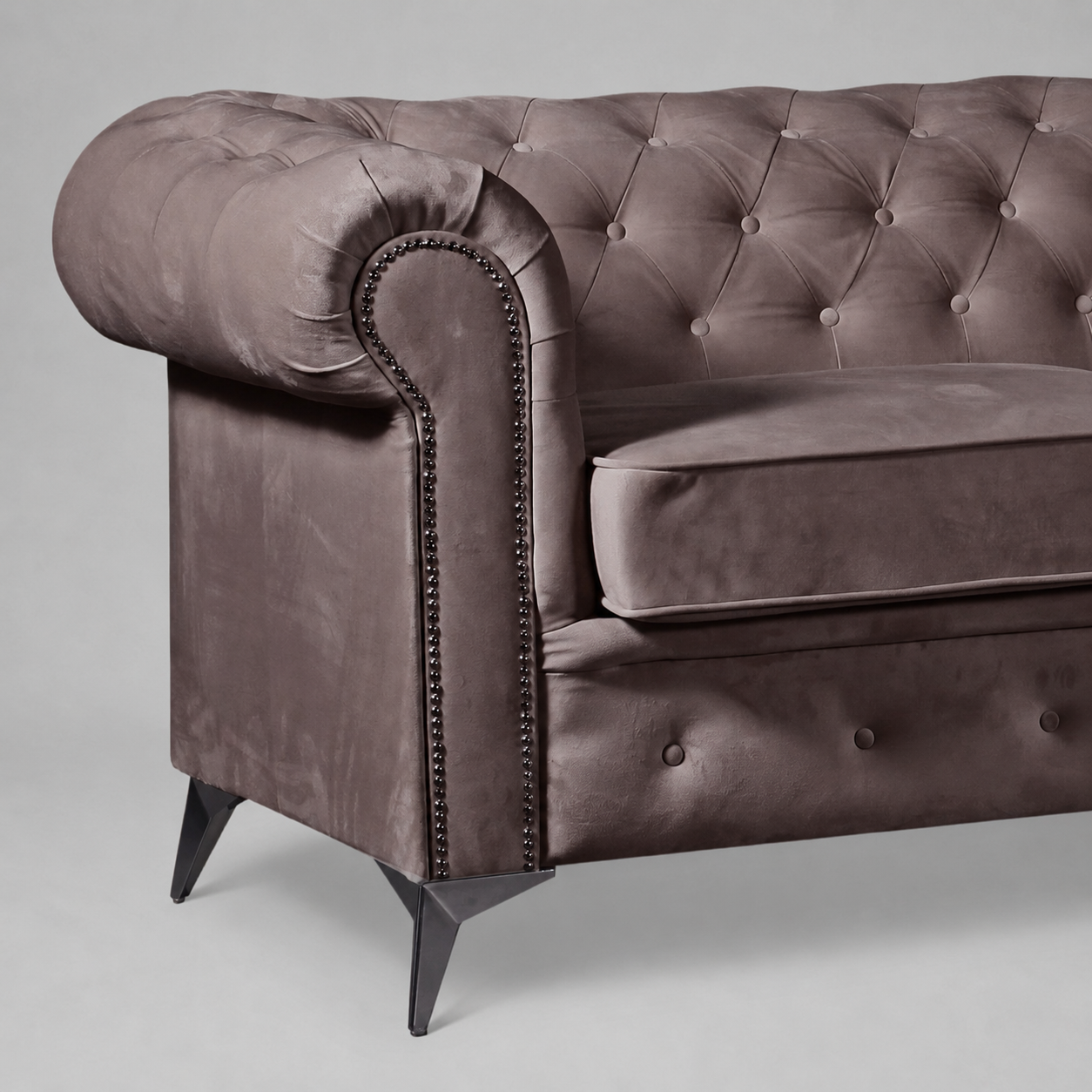 Roma Chesterfield, Corner, Taupe