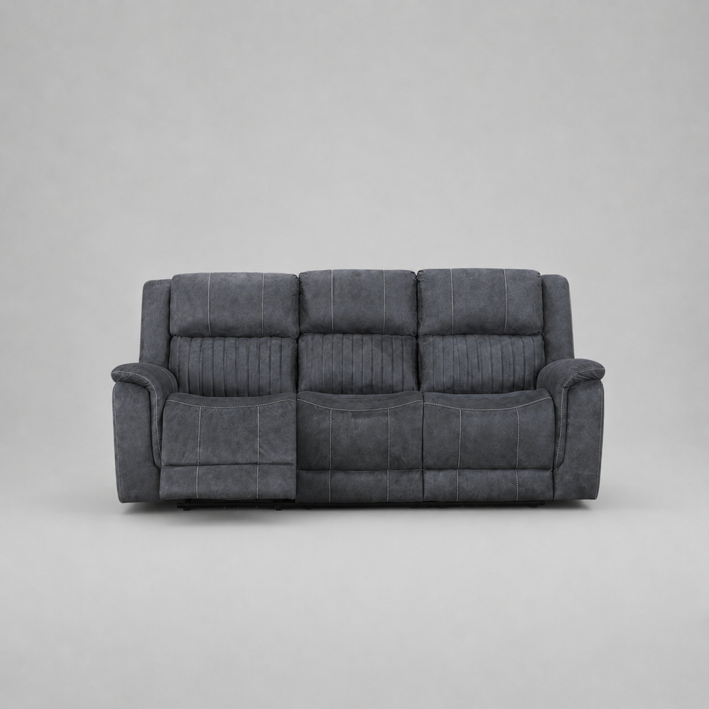 Cassa, 3 Seater Sofa, Grey