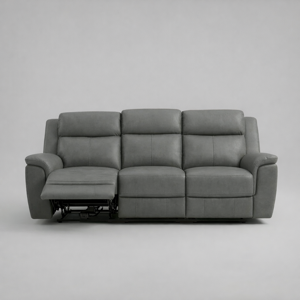 Torino, 3 Seater Sofa, Grey