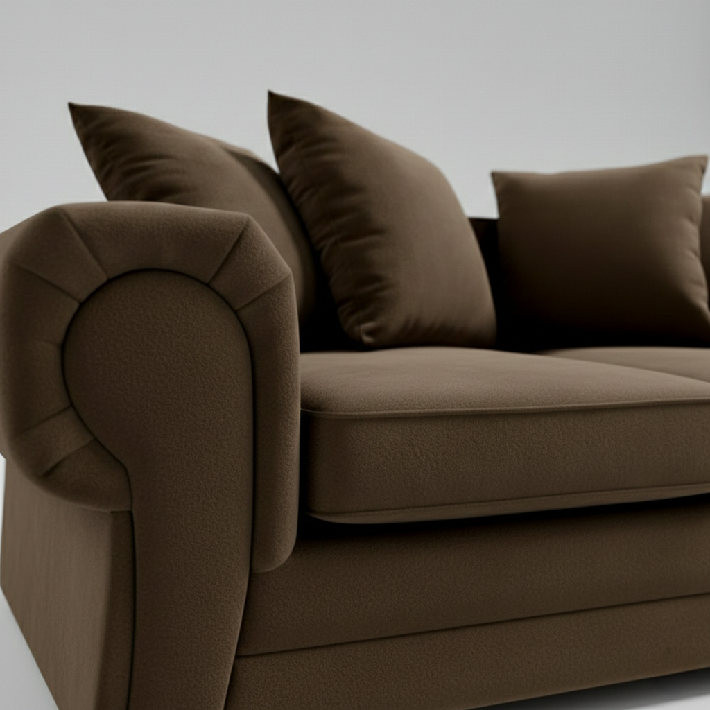 Verona Scatter 2 Seater Brown