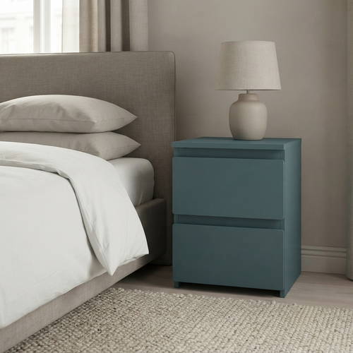 Bedside Table Nightstand - Green