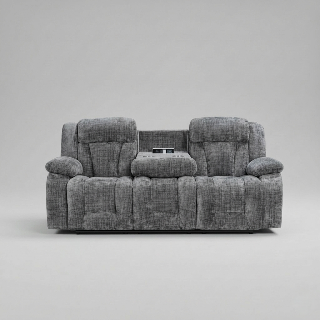 Unico, 3 Seater Sofa, Light Grey