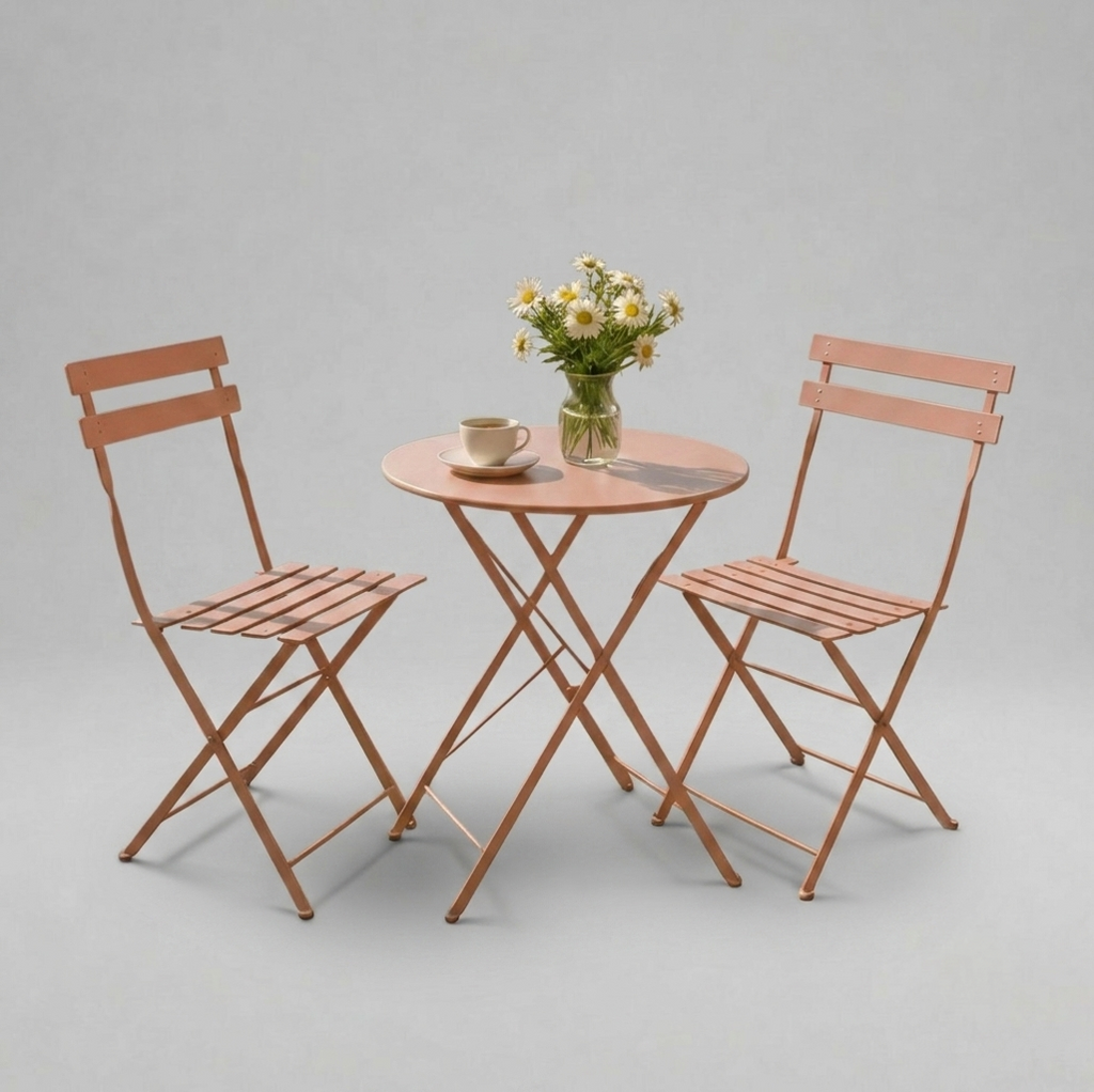 Pink Bistro Set