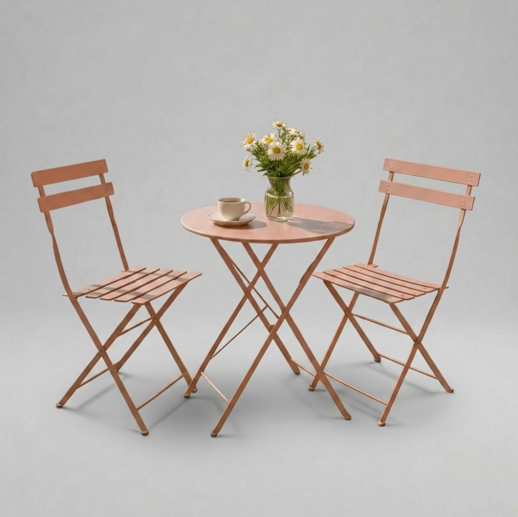 Pink Bistro Set