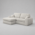 Vinicius, Modular Cinema Set, Beige, L Shaped Corner (Pouf included)