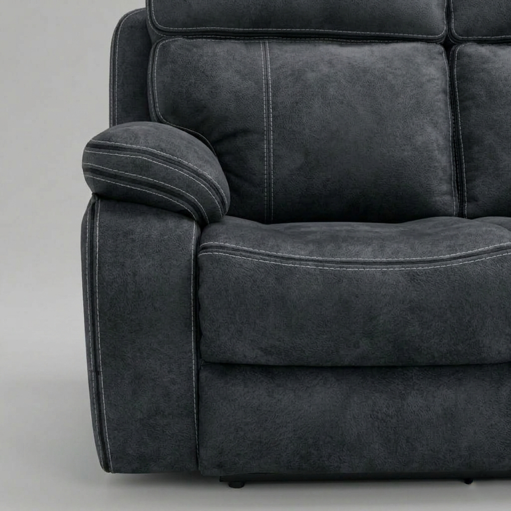 Techno, 3 Seater Sofa, Grey