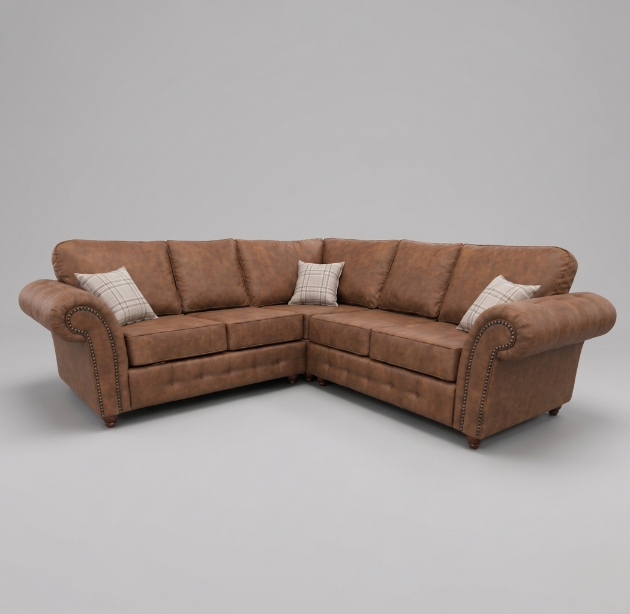 Oakland, Corner, Faux Leather, Brown