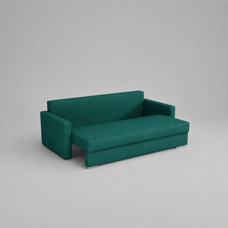 Stella Sofabeds, 3 Seater, Green