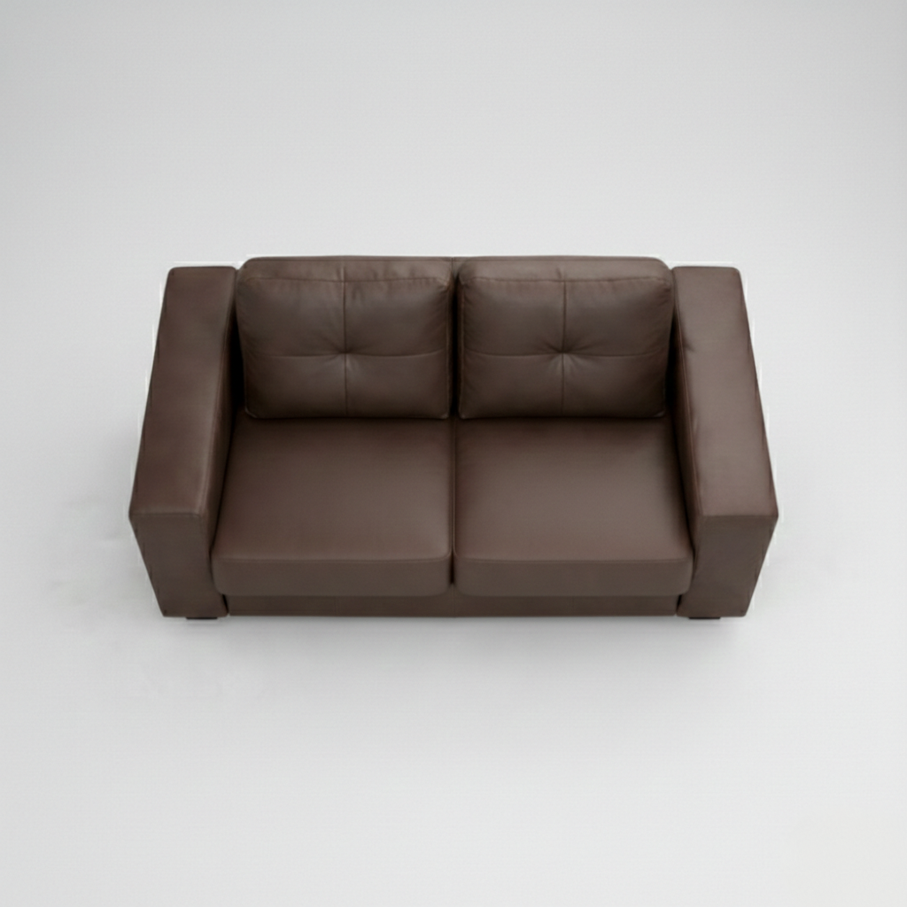 Jerry, 2 Seater, Dark Brown