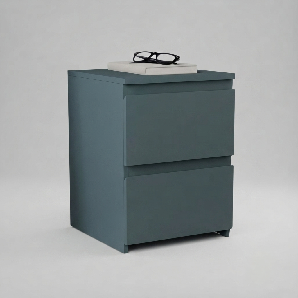 Bedside Table Nightstand - Green