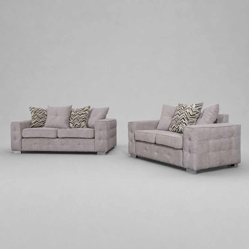 Lisbon, Kensington Fabric, 3+2 Set - Beige