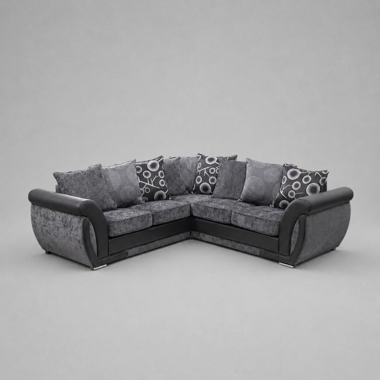 Shannon, Corner, Black + Grey