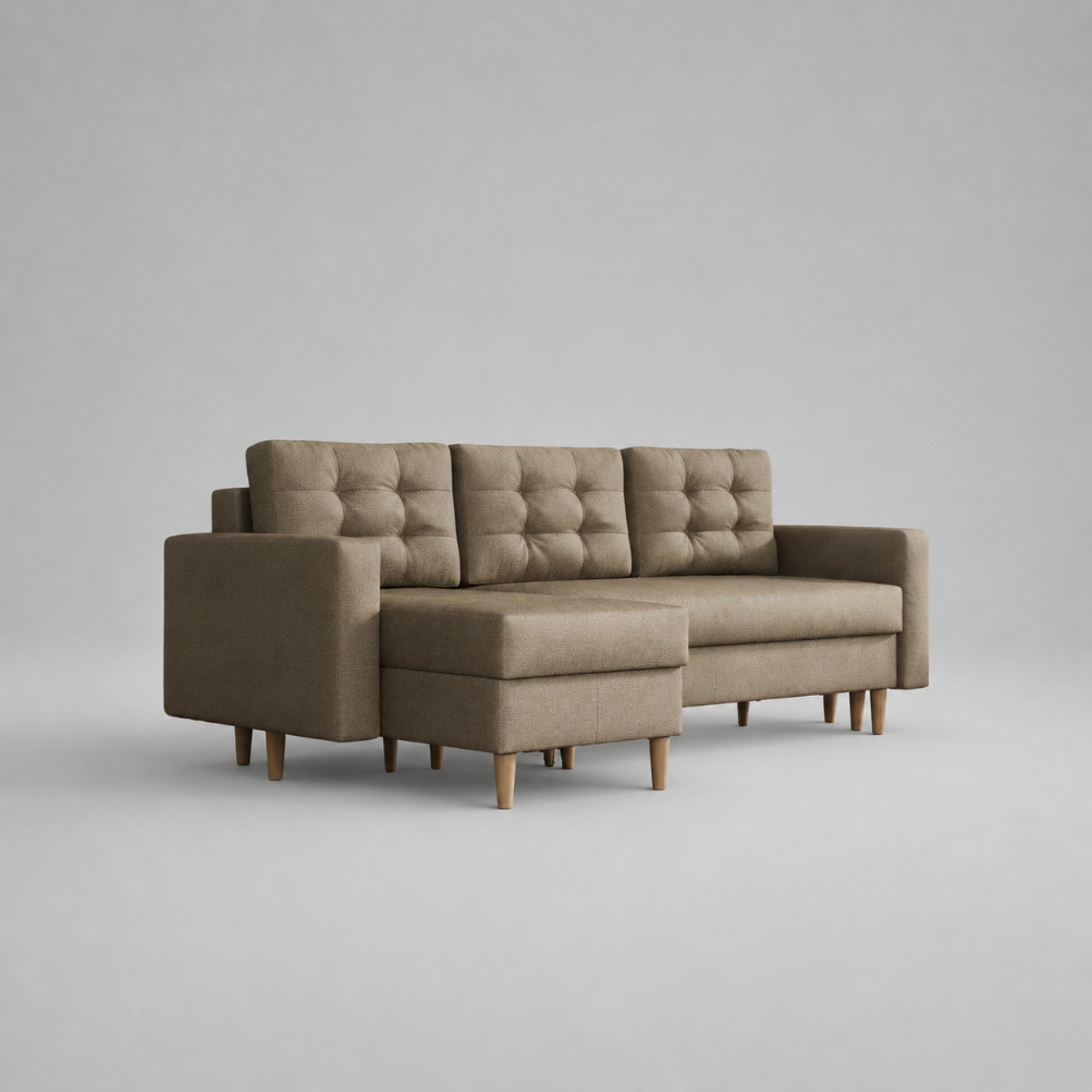 Ana Sofabeds, Corner, Beige