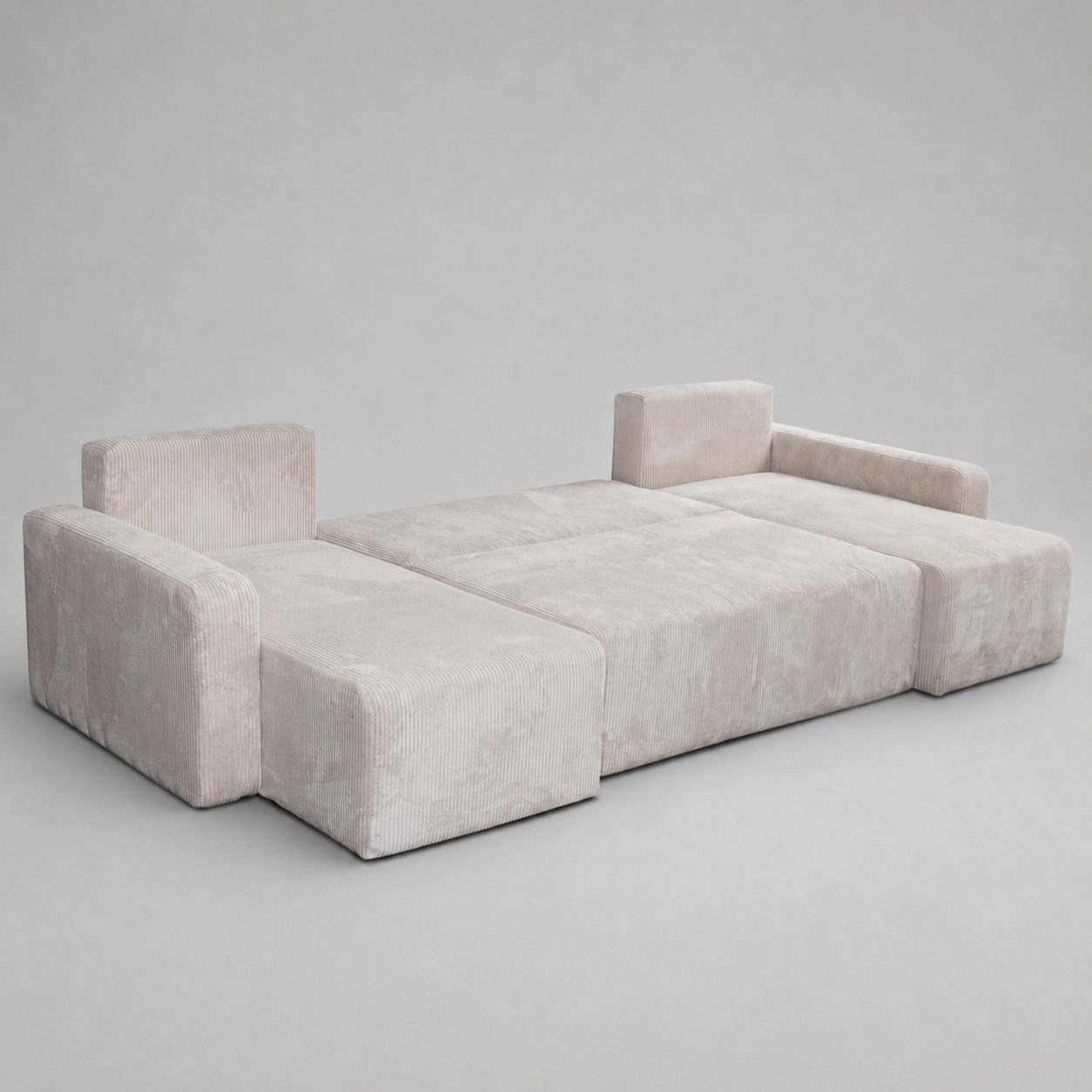 Yasmine U Shaped Sofabeds, Cream