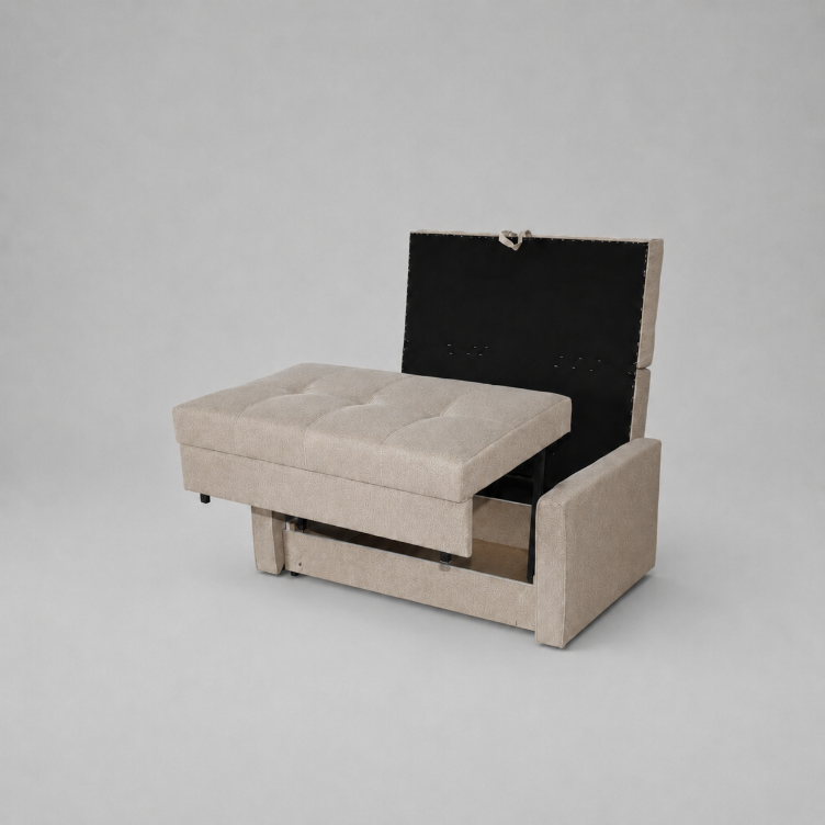 Viva Sofabeds, 2 Seater, Beige